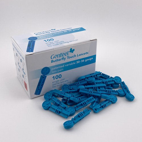 Save on Lancets - Butterfly Touch Lancets 3 Pack